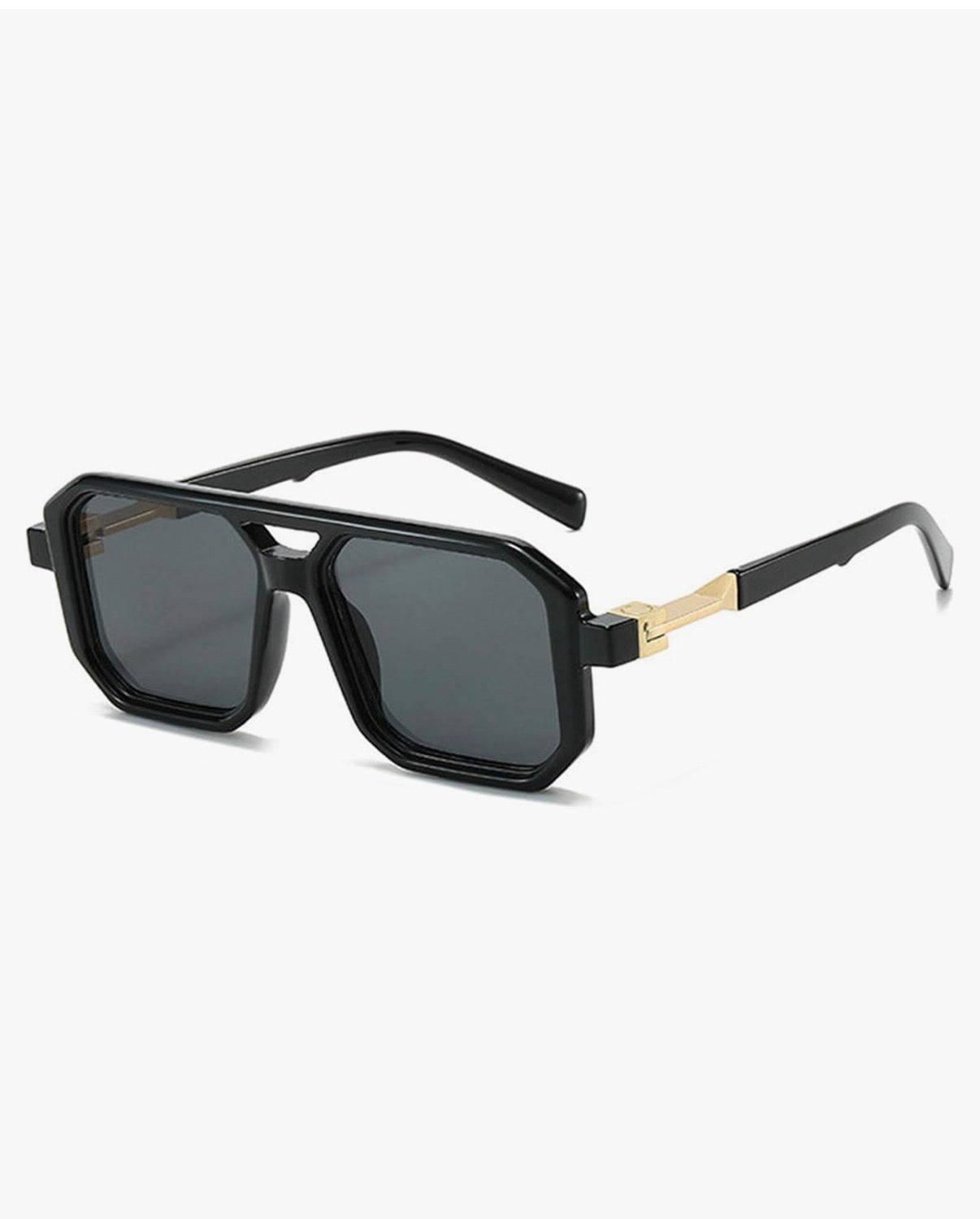 MJ black matt stylish sunglasses without box