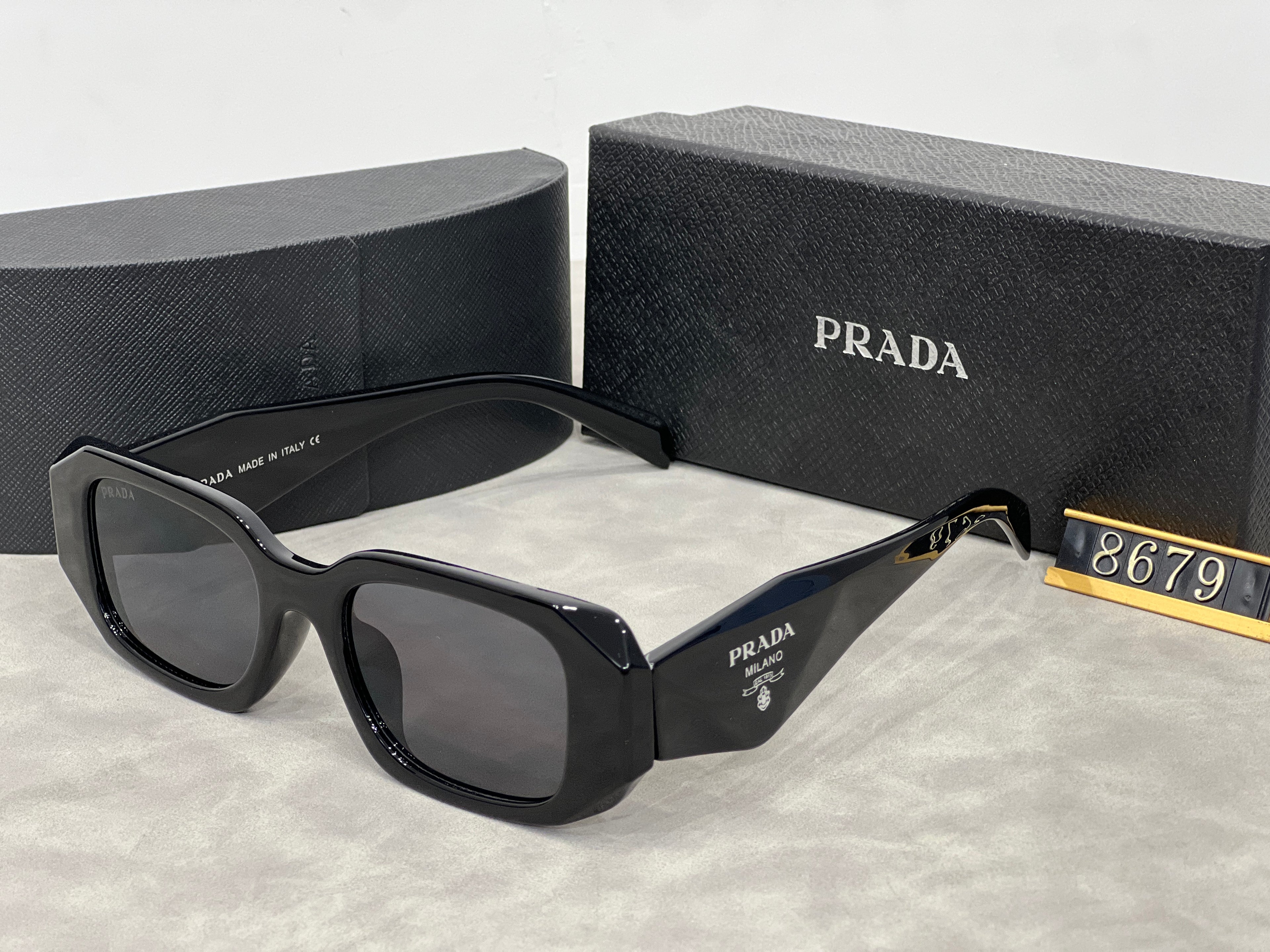 unisex prad sunglass 8679 without box